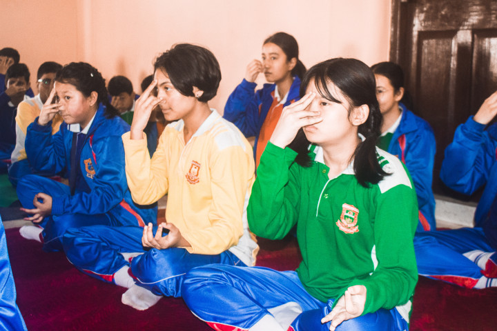 INTERNATIONAL YOGA DAY CELEBRATION AT SCHOOL