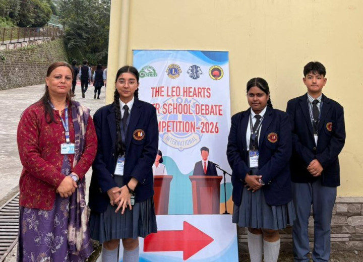 BAHAI SCHOOL ORATORS SHINE AT LEO HEART INTER-SCHOOL DEBATE COMPETITION