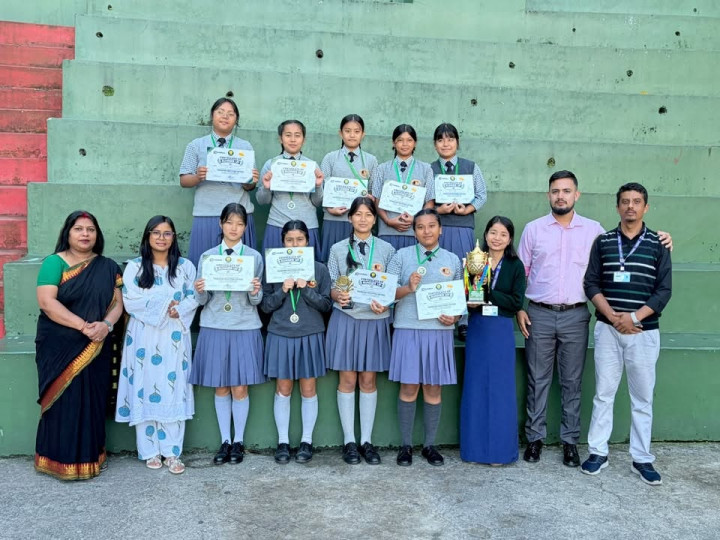 BAHAI SCHOOL U-16 GIRLS SECURE RUNNERS-UP TROPHY AT YOUNGSTAR CUP 2026