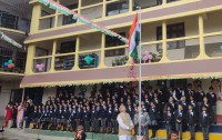 77TH INDEPENDENCE DAY CELEBRATION AT SCHOOL